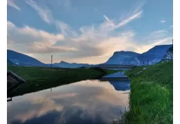 Canal fishing with a fixed rod